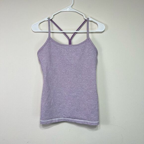Lululemon Power Y Tank Luon 8 Purple Athletic Top Women - Picture 2 of 10